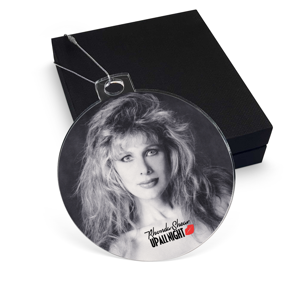 Rhonda Shear Up All Night Christmas Ornament