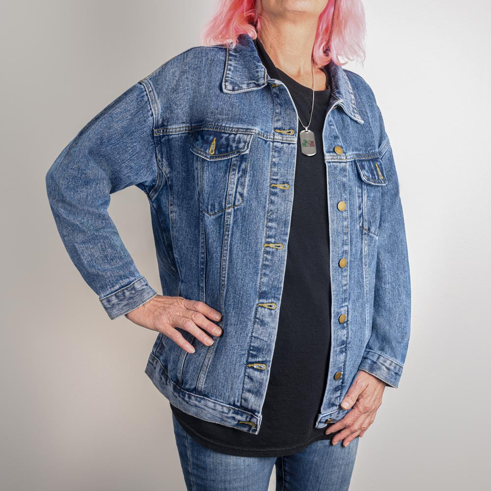 Up All Night Jean Jacket
